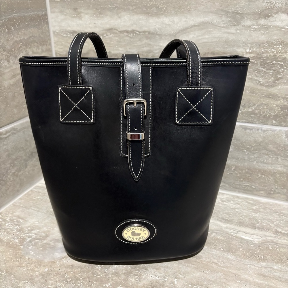 Dooney & Bourke Black Bucket Handbag